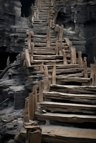 Poszter 61x90,5cm Lépcső az Ismeretlenhez