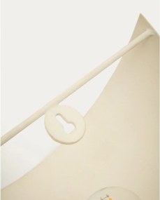 Fehér konnektorhoz csatlakoztatható fali lámpa Nibla – Kave Home