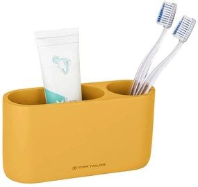 Mustársárga poligyanta fogkefetartó pohár Tom Tailor T-Color Bath – Wenko