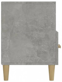 betonszürke szerelt fa TV-szekrény 102 x 36 x 50 cm