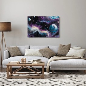 Kép - Festett univerzum (90x60 cm)