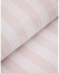 Piros-fehér pamut steppelt ágytakaró 240x260 cm Macie – Kave Home