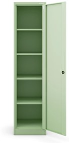 Magas irodai szekrény ALEX, 450 x 850 x 400 mm, Fresh Style: pasztellzöld