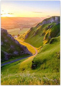 Poszterek 70x100 Gyönyörű kilátás a hegyekre