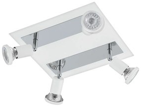 Eglo 94962 - LED Spotlámpa SARRIA 4xGU10-LED/5W/230V