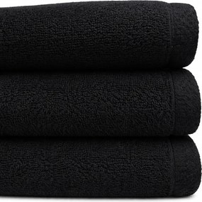 Luximo MrTowel Fürdőlepedő 50x100cm Extra Puhaság 600gsm Fekete