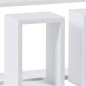 Fali polc fehér színben, P-009 WT2