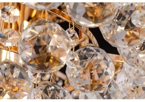 Maytoni DIA120-06-G - Mennyezeti lámpa KAROLINA 6xE14/40W/230V