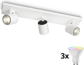 Philips - LED RGBW dimmelhető spotlámpa RUNNER 3xGU10/6,5W/230V fehér