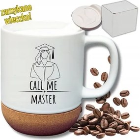 Fehér Bögre Parafa Vicces Ajándék Call Me Master