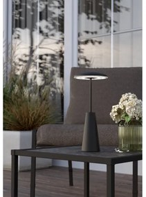 Eglo 900925 - LED Dimmelhető kültéri lámpa PICCOLA 2,8W/5V 5200mAh IP54 fekete