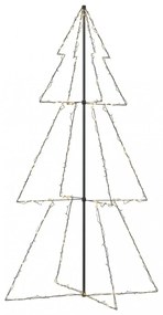 300 LED-es beltéri/kültéri kúp alakú karácsonyfa 120 x 220 cm