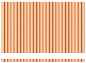Automatikus behúzható napellenző Sárga és Narancs 500x300 cm