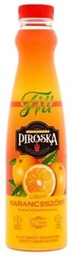 Szörp, light, 0,7 l, PIROSKA Fitt, narancs (KHI412V)
