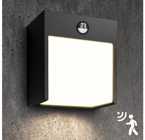 Brilagi Brilagi-LED Kültéri fali lámpa érzékelővel TERNI LED/12W/230V fekete IP44 BG0692