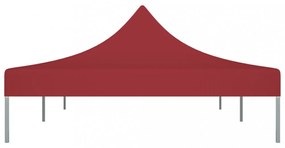 burgundi vörös tető partisátorhoz 6 x 3 m 270 g/m²
