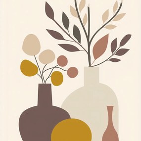 Poszter 100x100cm Tompított Naturmort