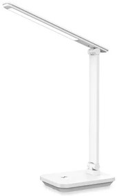 Platinet asztali lámpa 5 W, erős akkumulátor + USB, fehér