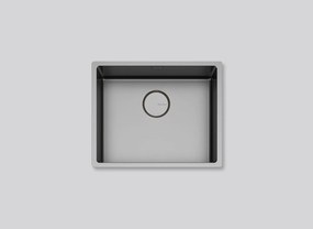 Falmec mosogató Como Pvd 50 Gunmetal egymedencés