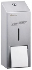 Fertőtlenítő adagoló (spray) Stella, 0,8 l, matt rozsdamentes acél