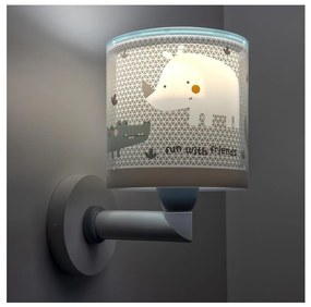 Dalber 60629 - Gyerek fali lámpa RHICO AND CROCO 1xE27/15W/230V