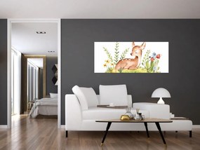Kép - Kis őzike (120x50 cm)