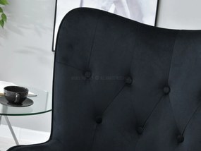 Fotel Truni (fekete + króm). Akció -18%. 1110417