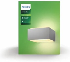 Philips 17337/87/PN - Kültéri fali lámpa MYGARDEN HEDGEHOG E27/42W/230V IP44