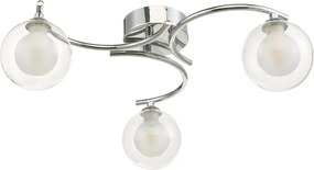 Dar Lighting modern mennyezeti lámpa nakita csiszolt króm darnak5350-04