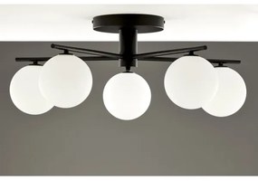 Jupiter 2049 - Felületre szerelhető csillár PRATO 5xG9/14W/230V fekete/fehér