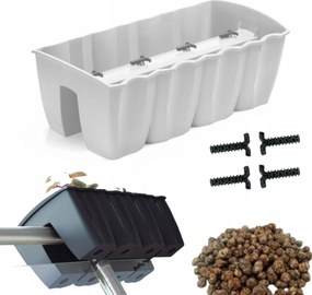 DCRO600 korláttartó doboz, erkély kaspó keret 2l