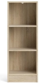 Basic könyvespolc tölgyfa dekorral, 41 x 107 cm - Tvilum