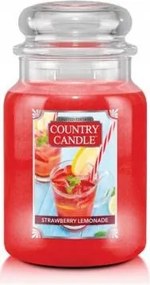 Strawberry Lemonade Country Candle nagy gyertya 2 kanĂłc