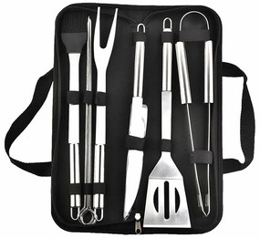 9 részes grill eszköz készlet táskában