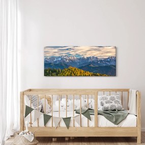 Kép - hegyi panoráma (120x50 cm)