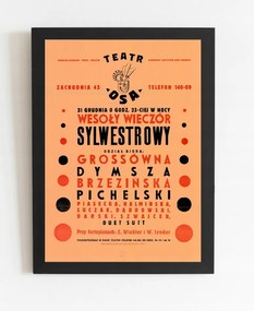 Régi Poszter Háború utáni Osa Színház 1947r. 70x50cm