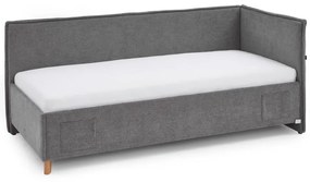 Szürke gyerekágy tárolóhellyel 90x200 cm Fun – Meise Möbel
