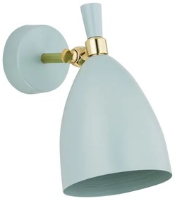 Argon 4700 - Fali lámpa CHARLOTTE 1xE27/15W/230V kék/arany
