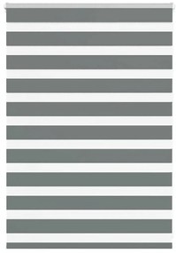 zebrafüggönnyel sötét szürke szövetszélesség 95,9 cm poliészter