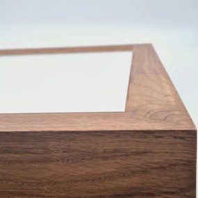 Brilagi-LED Dimmelhető lámpa WOODY FRAME LED/50W/230V tölgy 60x60 cm IP44 + távirányító