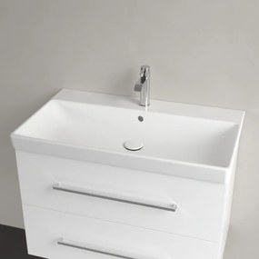 Villeroy & Boch 41568001 - Függesztett mosdó AVENTO 80x47 cm kerámia/fehér
