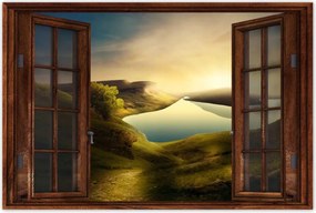 Poszterek 120x80 Tåjkép Låtvåny