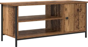 vidaXL TV szekrény Öreg fa 100 x 40 x 45 cm Faanyag