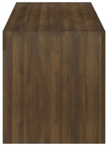 barna tölgyszínű TV-szekrény LED-világítással 120 x 35 x 40 cm