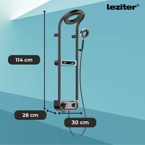 Tropic digitális zuhanyszett termosztátos csapteleppel