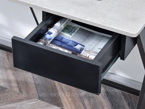 PC asztal Aspart (beton + fekete). 1109724