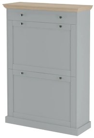 Szürke billenő ajtós cipőtartó Binz – Støraa