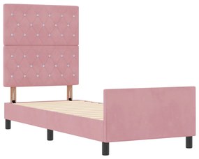 Ágykeret Rózsaszín 80x200 cm Szövet