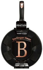 Berlinger Haus Black Rose Collection Wok serpenyő márvány felülettel, 30 cm