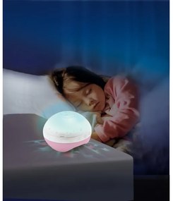 Infantino 3v1 zenélő körforgó kiságyra, 3xAAA, rózsaszín